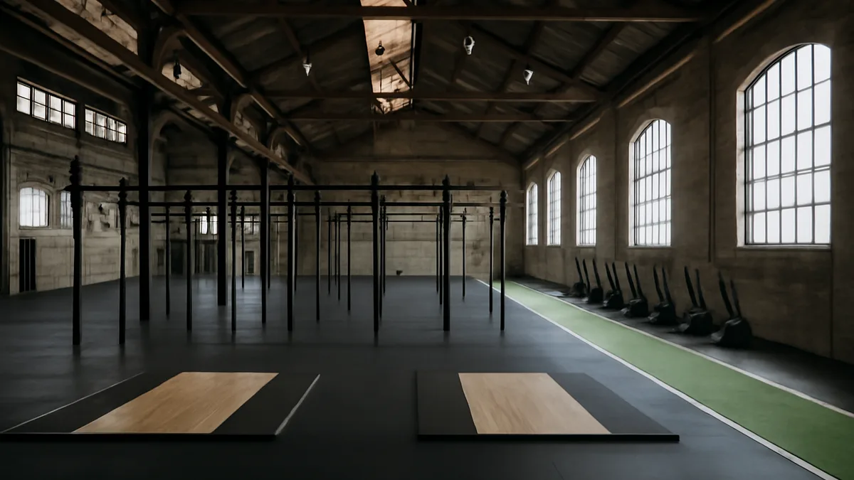 Intérieur de Force Hub Confluence, box CrossFit affiliée Lyon 2e